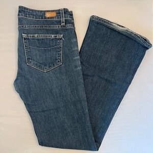 PAIGE Dark Blue Flare Jeans